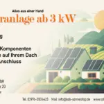 Solaranlage: von Beratung bis Installation ab 3 kW in MV und Niedersachsen