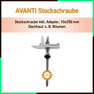AVANTI-Stockschraube-Adapter