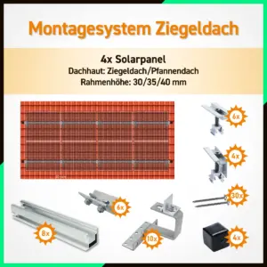 Komplett-Set-fuer-4x-Solarmodule-Ziegeldach-1